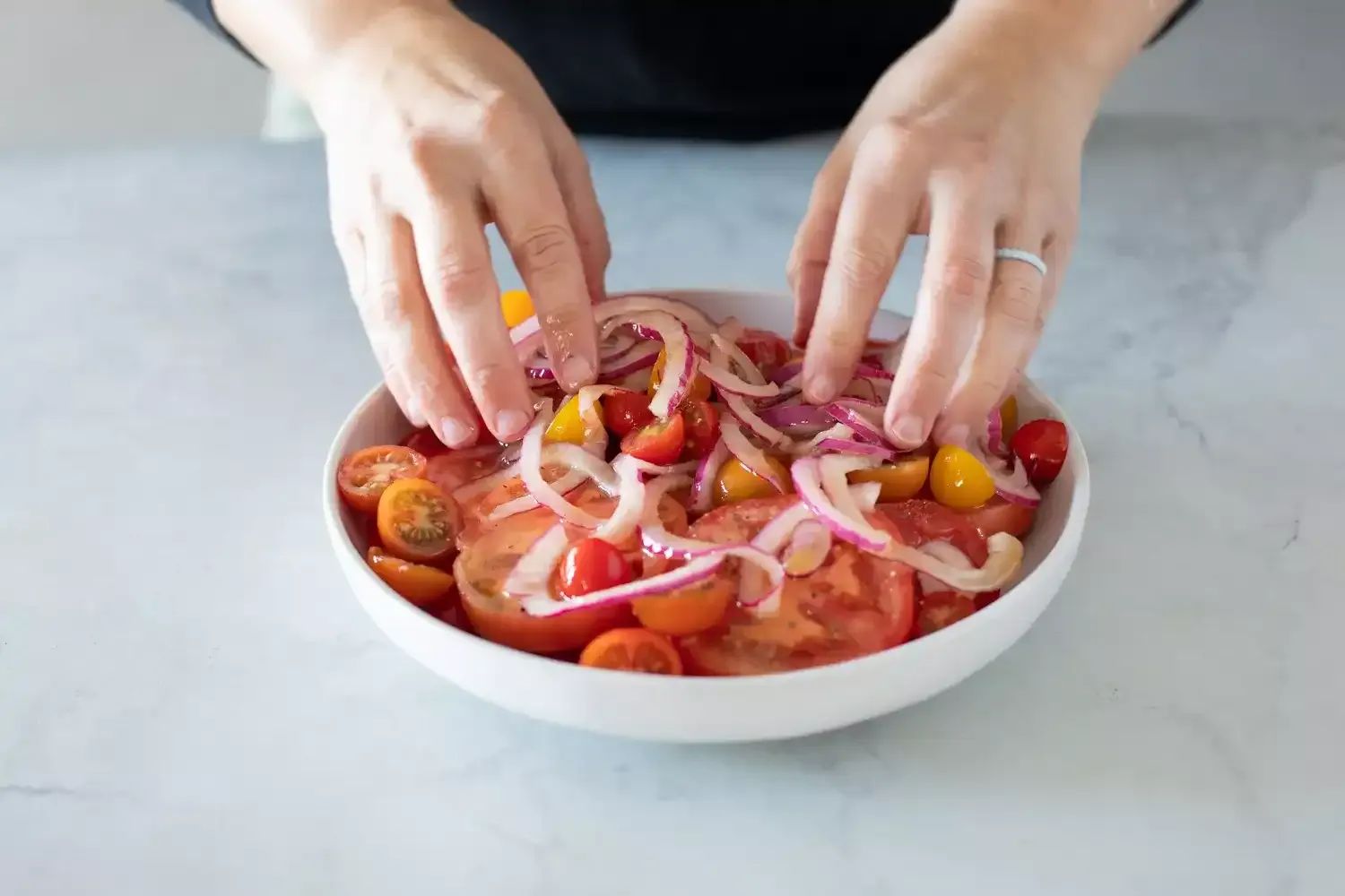 Ensalada de Tomate de Verano: Receta Fácil y Refrescante
